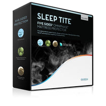 Load image into Gallery viewer, Five 5ided Mattress Protector with Tencel + Omniphase
